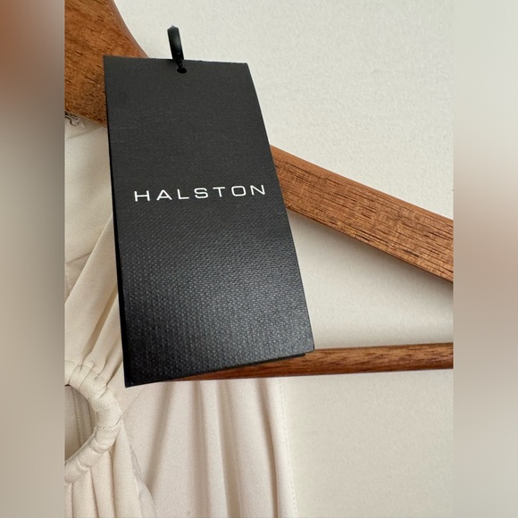 Halston NWT KARSYN JERSEY RUCHED DRESS - Picture 5 of 7